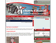 Tablet Screenshot of baseball.mohawks.net